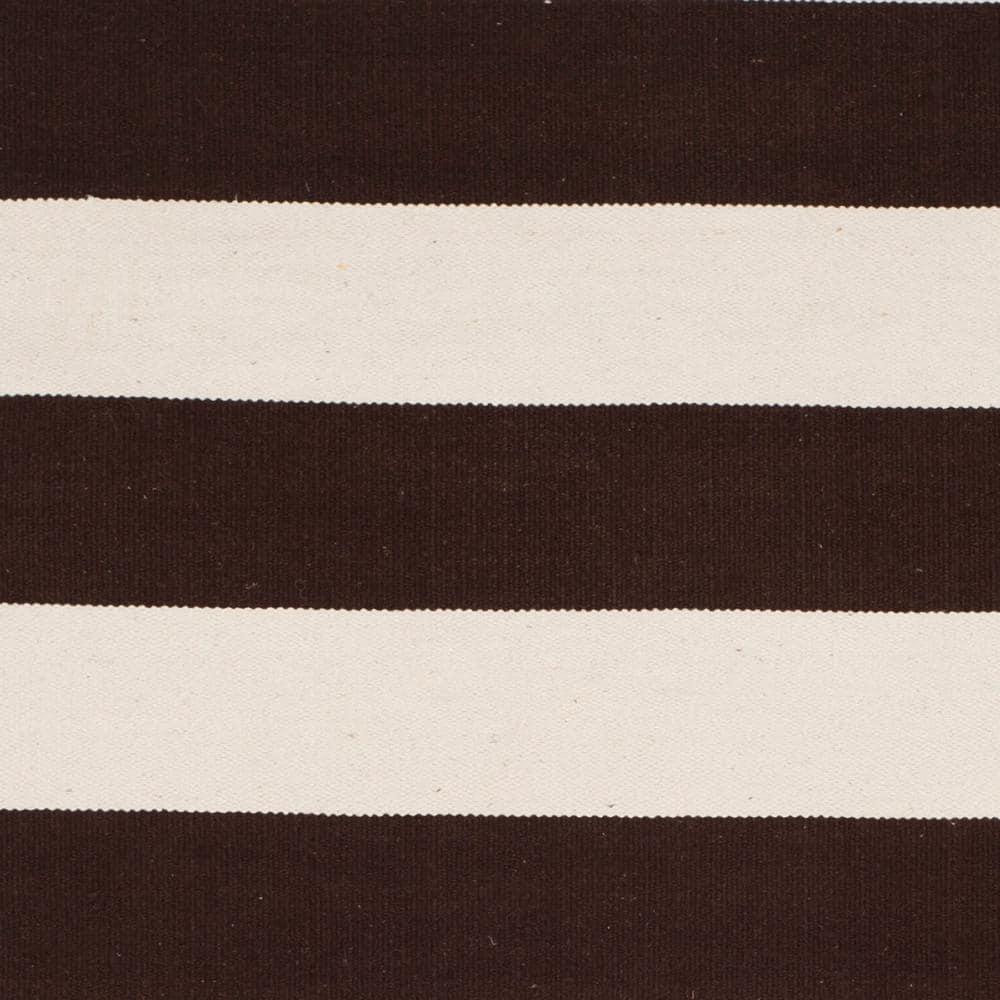 Montauk MTK712 Hand Woven Indoor Accent Rug - Chocolate/Ivory - 3'x5' - Safavieh