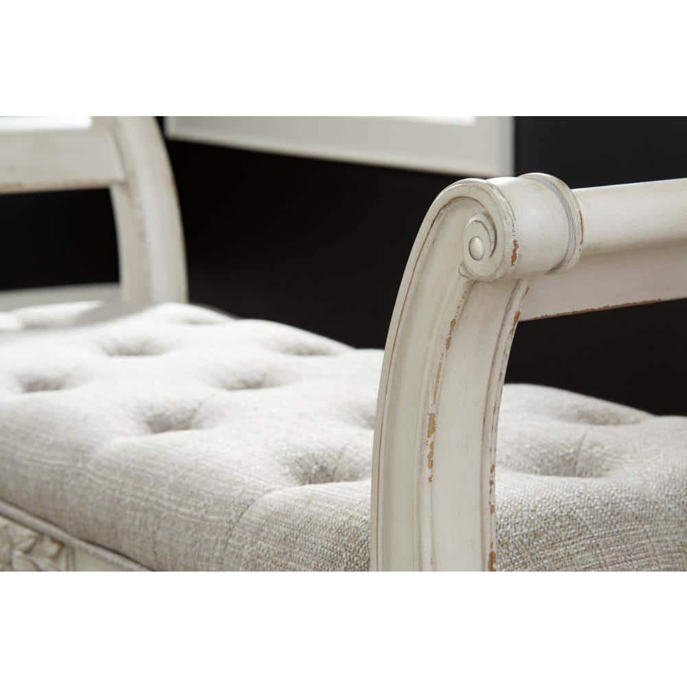 Kelly Clarkson Home Hayley Polyester Upholstered Bench