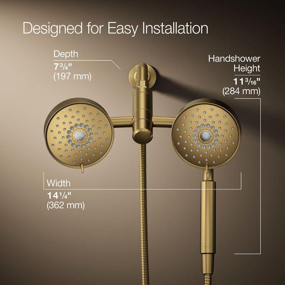 Purist® 2.5 GPM 2-In-1 Multifunction Shower Combo Kit