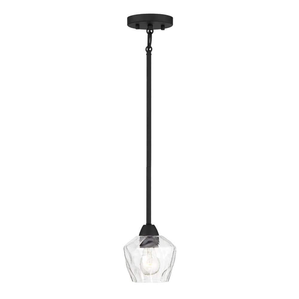 1 Light Convertible Mini Pendant-Coal Finish    -Traditional Installation Minka Lavery 2171-66A