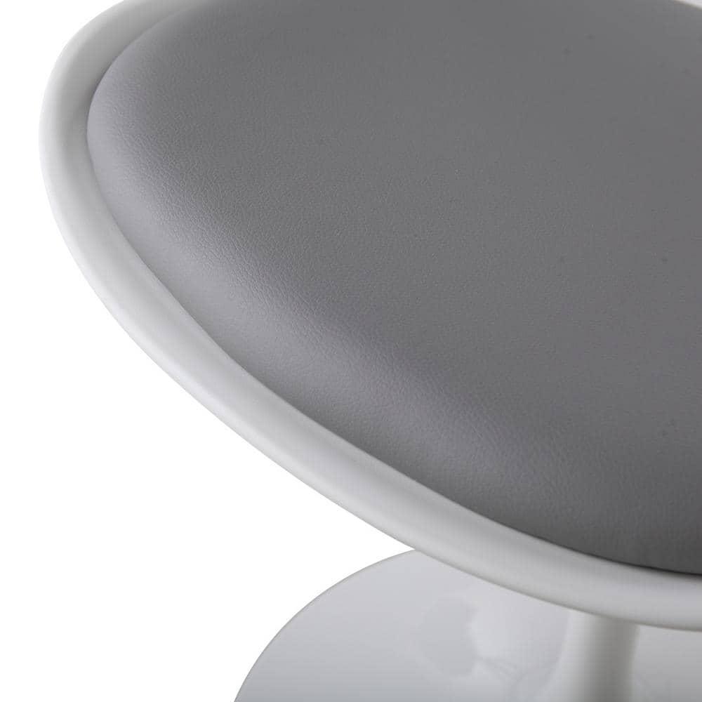 Mapleview Genuine Leather Upholstered Side Chair