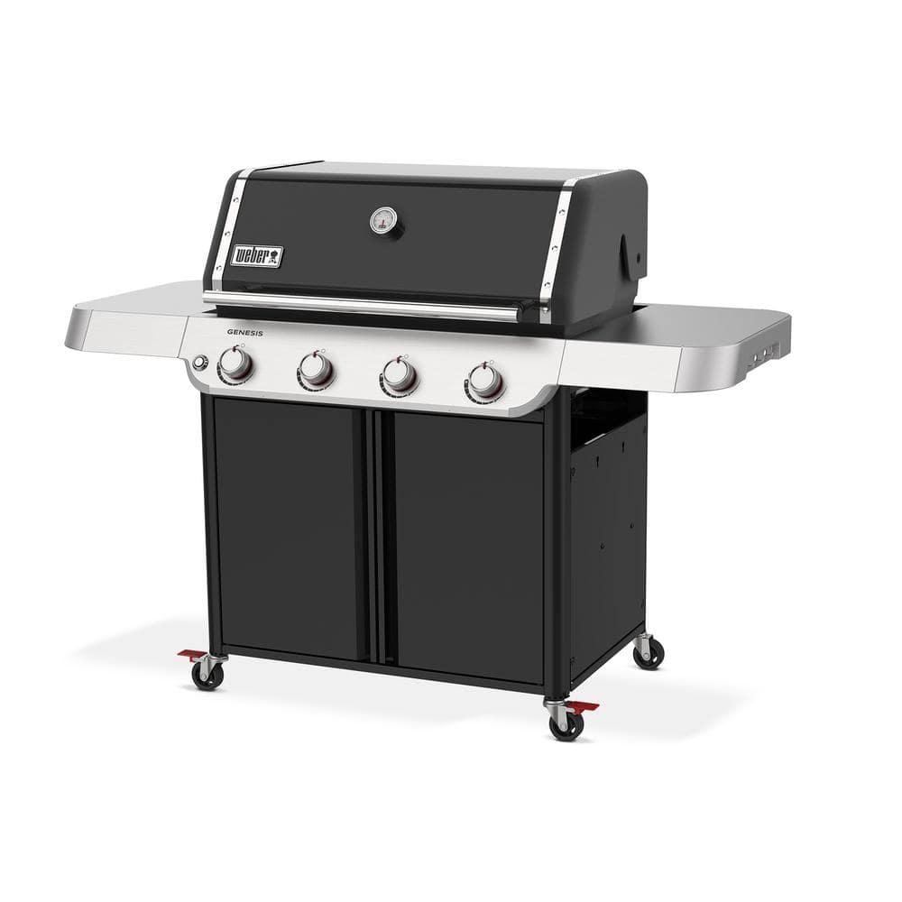 Weber Genesis E-415 Liquid Propane Gas Grill, Black