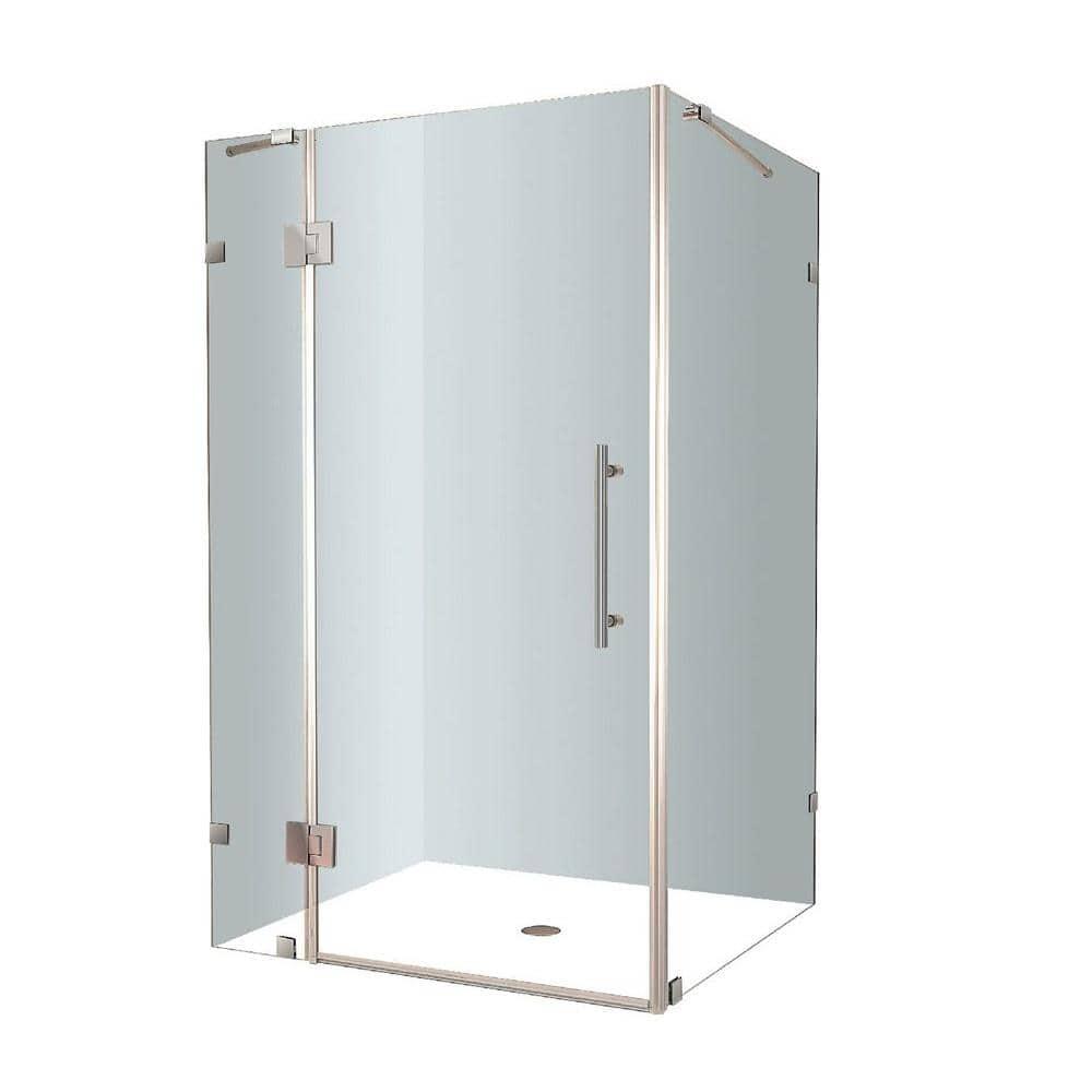 Avalux Hinged Semi-Frameless Shower Door