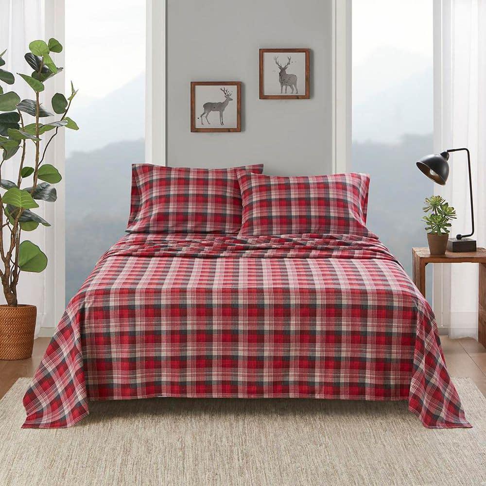 Woolrich 100% Cotton Flannel Sheet Set