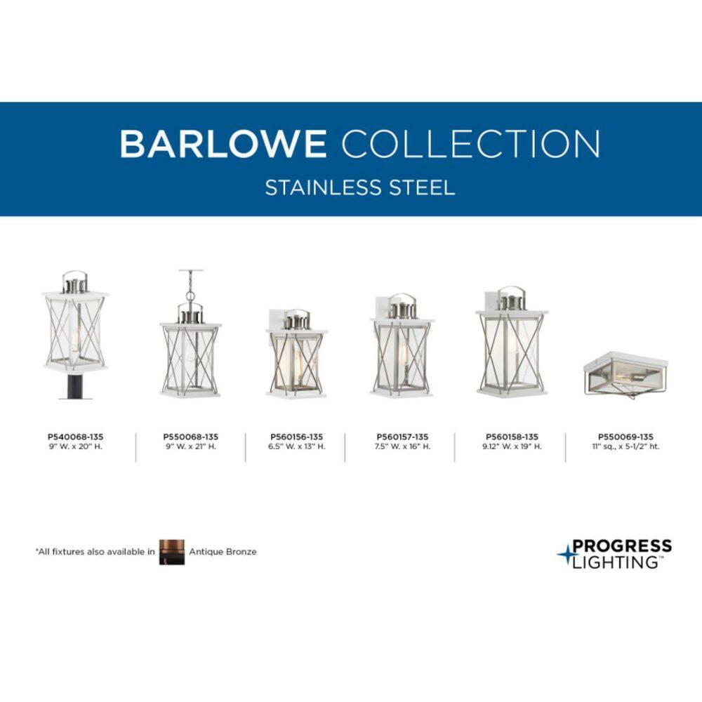 Progress Lighting - One Light Wall Lantern - Outdoor - Barlowe - Outdoor Light -