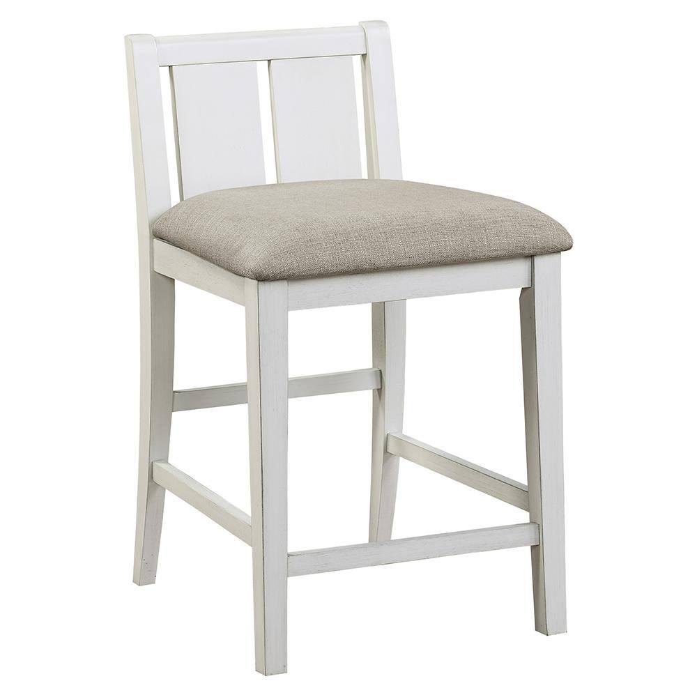 NicBex 3 Piece Dining Table Set witH USB Ports & Side Storage Modern Kitchen Side Table with Upholstered Side Chairs for Dining Room, White