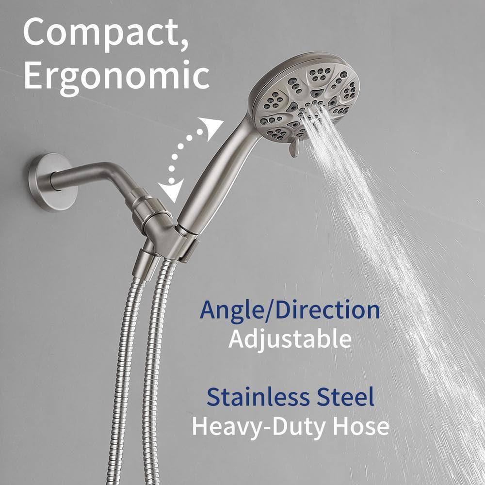 VIBRANTBATH H-7803-N Adjustable Shower Head 1.8 GPM GPM