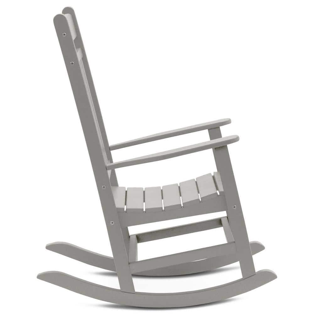 DuroGreen Adirondack Chair Set Made with All-Weather Tangent lumber, 2 Chairs, 1 Side Table, Oversized, High End Patio Furniture for Porch, Lawn, or Deck, No Maintenance, , Forest Green