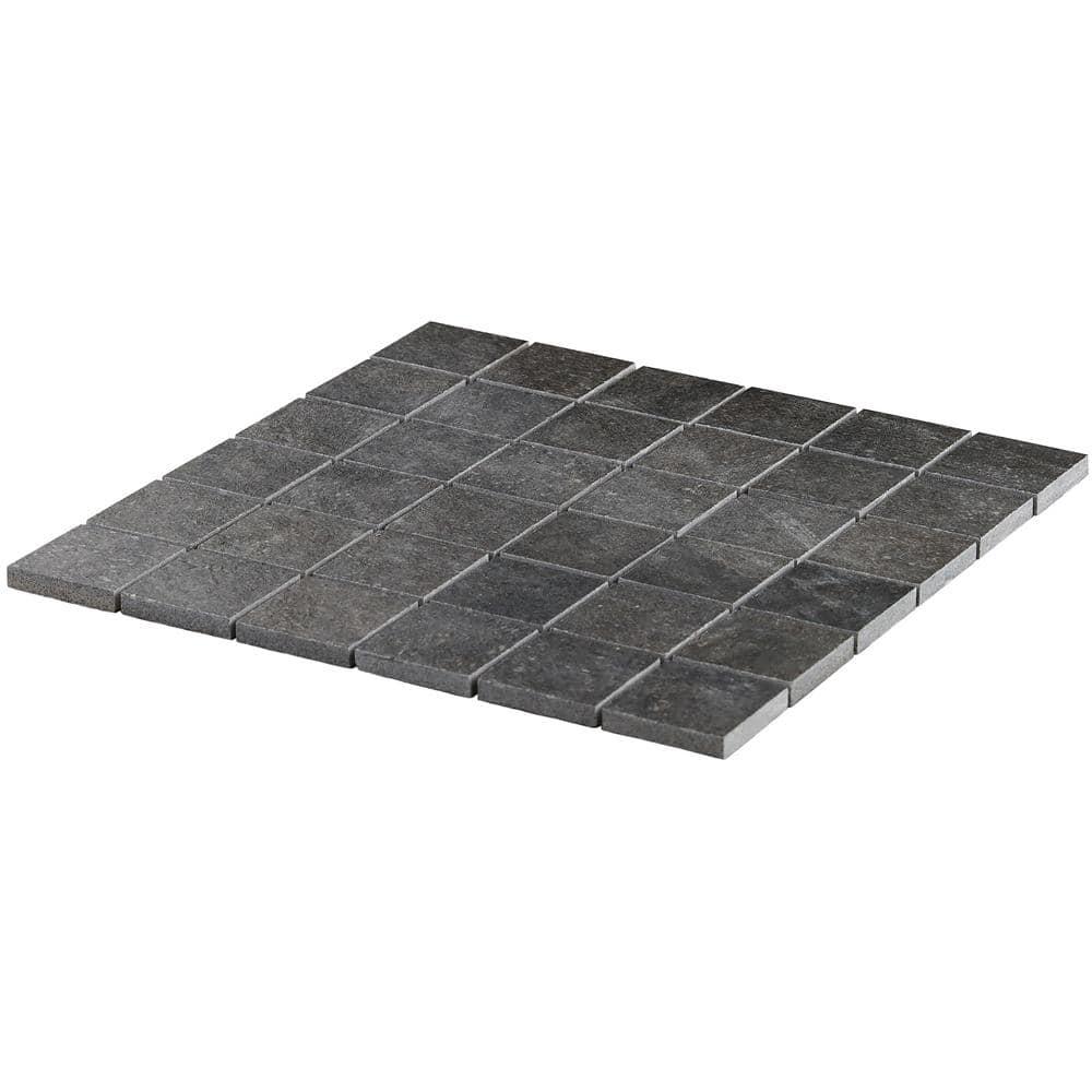 Dominion 11.81" x 11.81" Matte Porcelain Floor & Wall Mosaic Tile (0.97 Sq. Ft./Each)