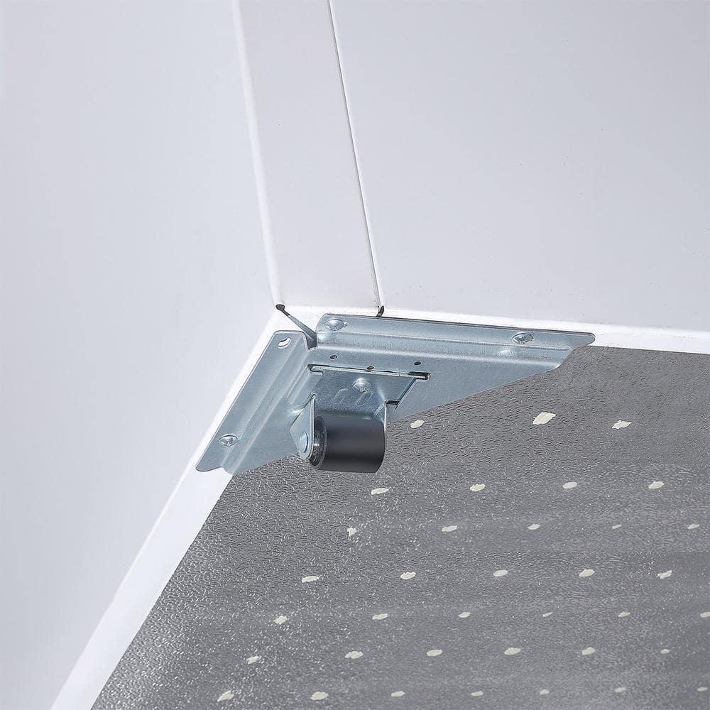 79.13 in. 21 cu. ft. Convertible Freezer, Manual Defrost Chest Freezer with Dual Lids, Garage Ready in White