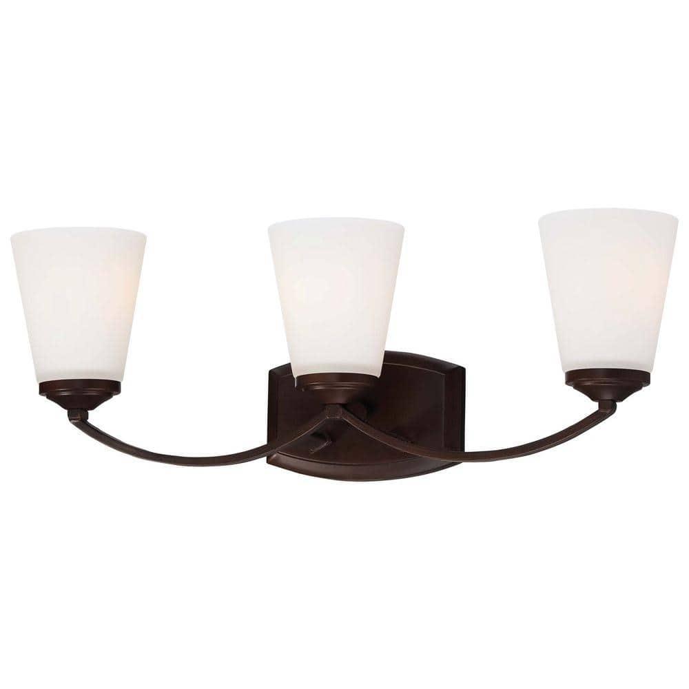 Minka Lavery - Overland Park - 3 Light Transitional Bath Vanity in Transitional