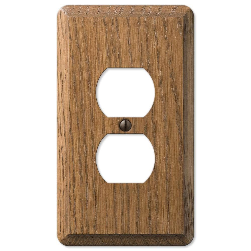 Amerelle No Subject 1 - Gang Duplex Outlet Jumbo Wall Plate