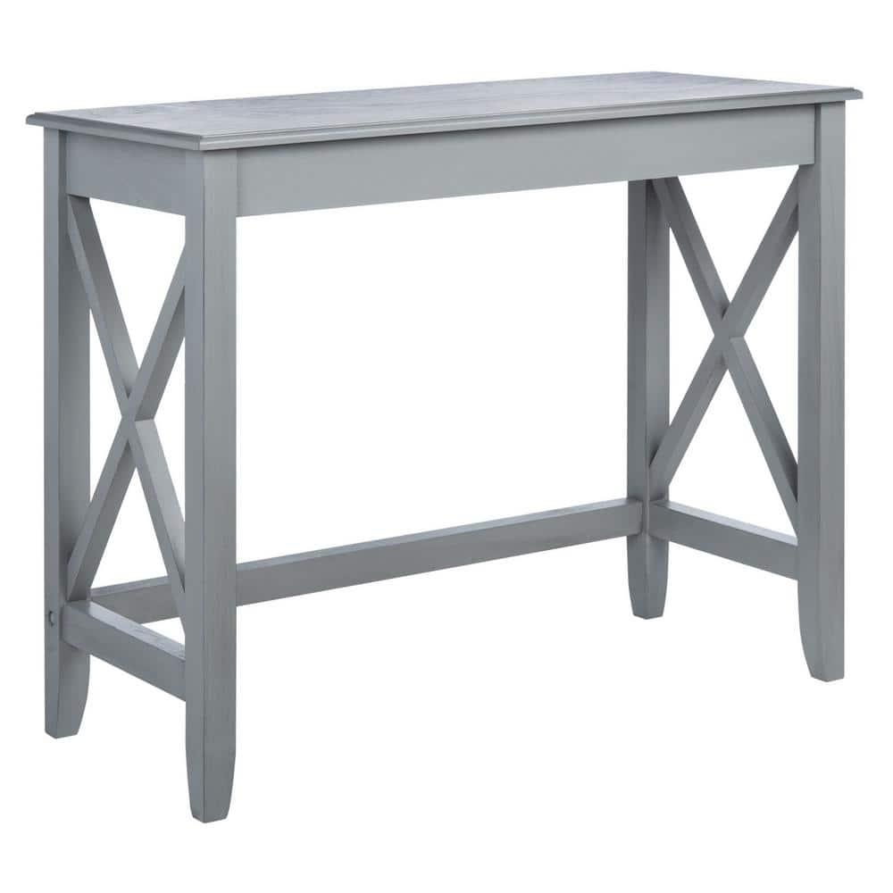 Kaytee Desk - DSK5713 - Distressed Grey - Safavieh