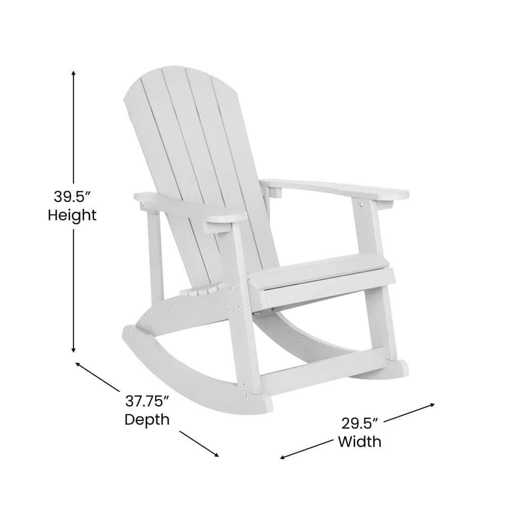 Classic Adirondack Rocking Chair