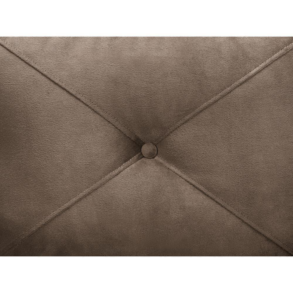 Harvard Brown Microfiber with Round Arm Chair