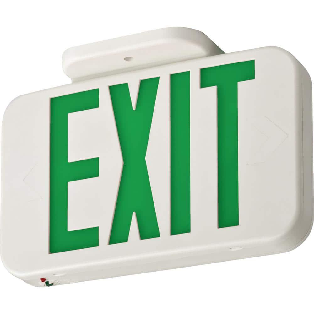 Lithonia Lighting Exrg El Contractor Select Exrg Integrated Led Exit Sign - White