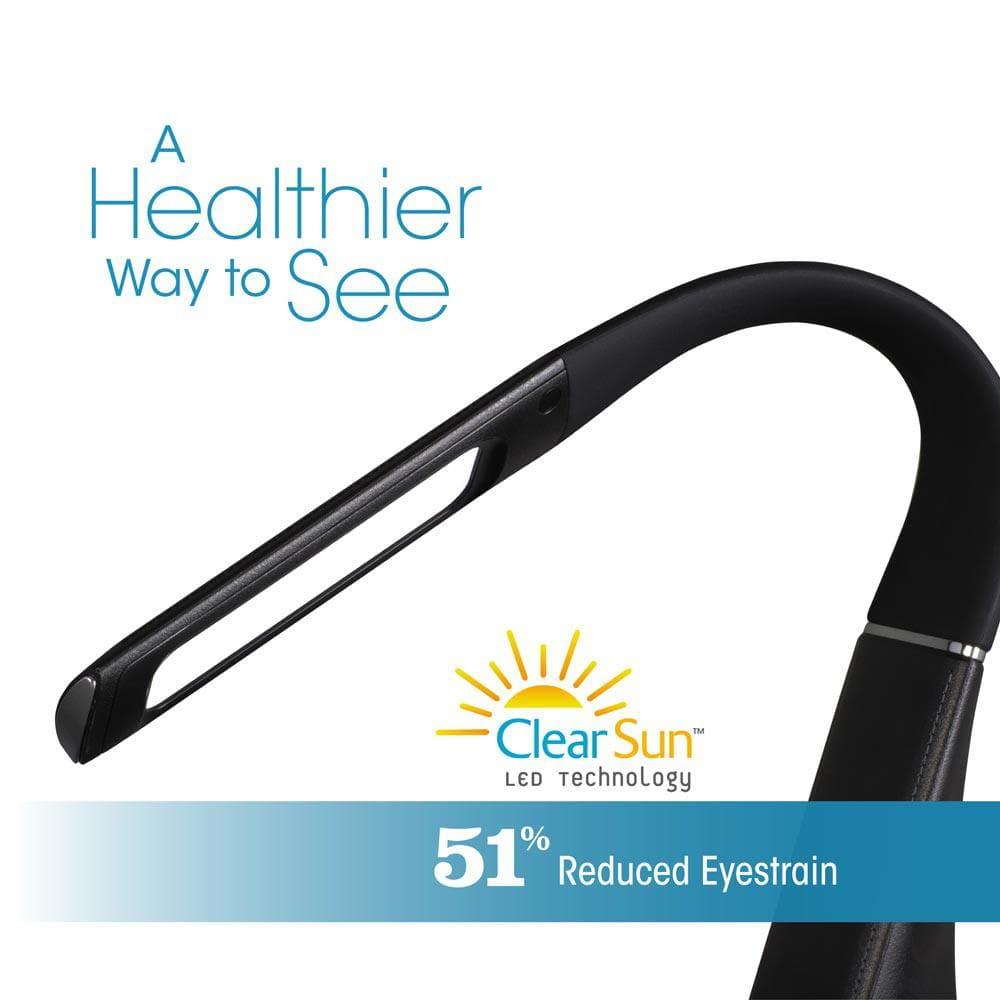 OttLite OttLite Wellness Recharge LED Desk LampPortable, Dimmable & Flexible Gooseneck, Rechargeable Battery