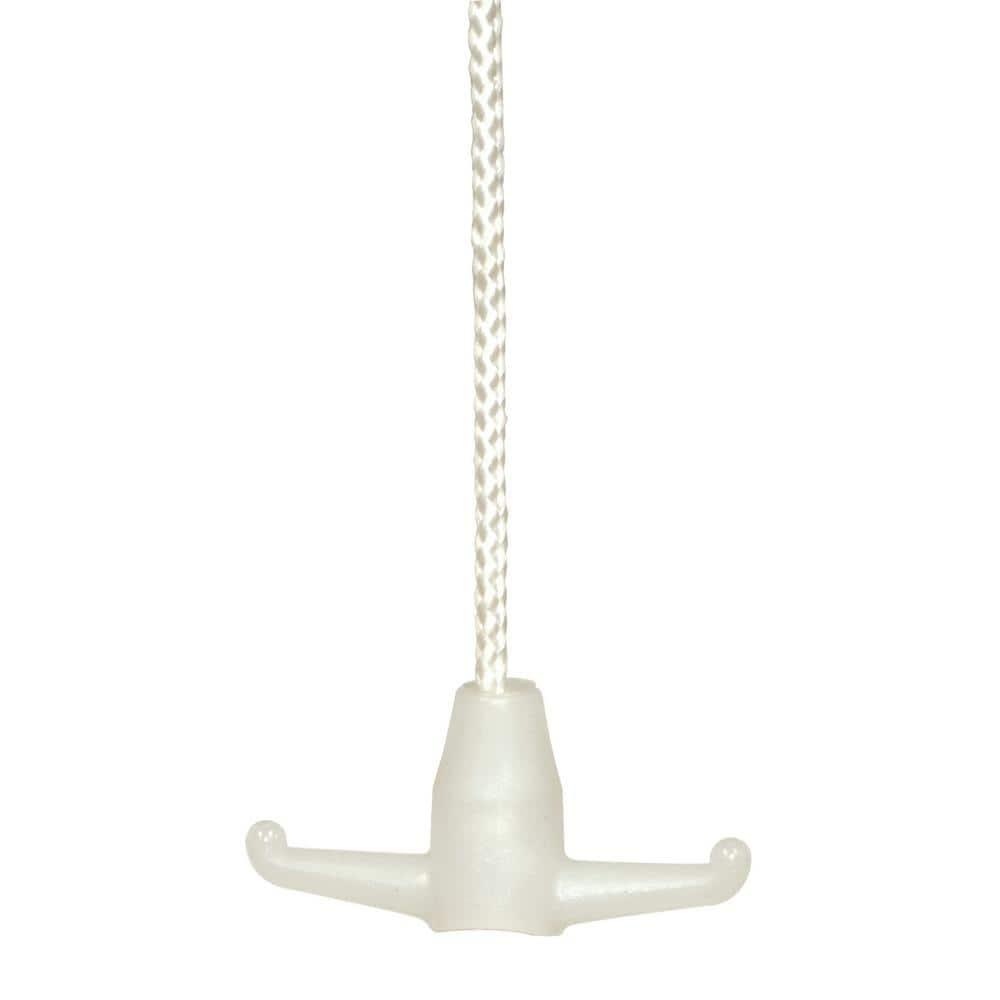 Louisville Ladder Aluminum Attic Ladder R10 Insulated Door 375 lbs Capacity 30 x 54 Inch Opening