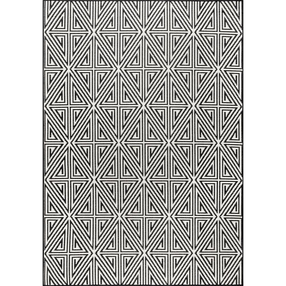 nuLOOM Kelsey Modern Abstract Indoor and Outdoor Area Rug