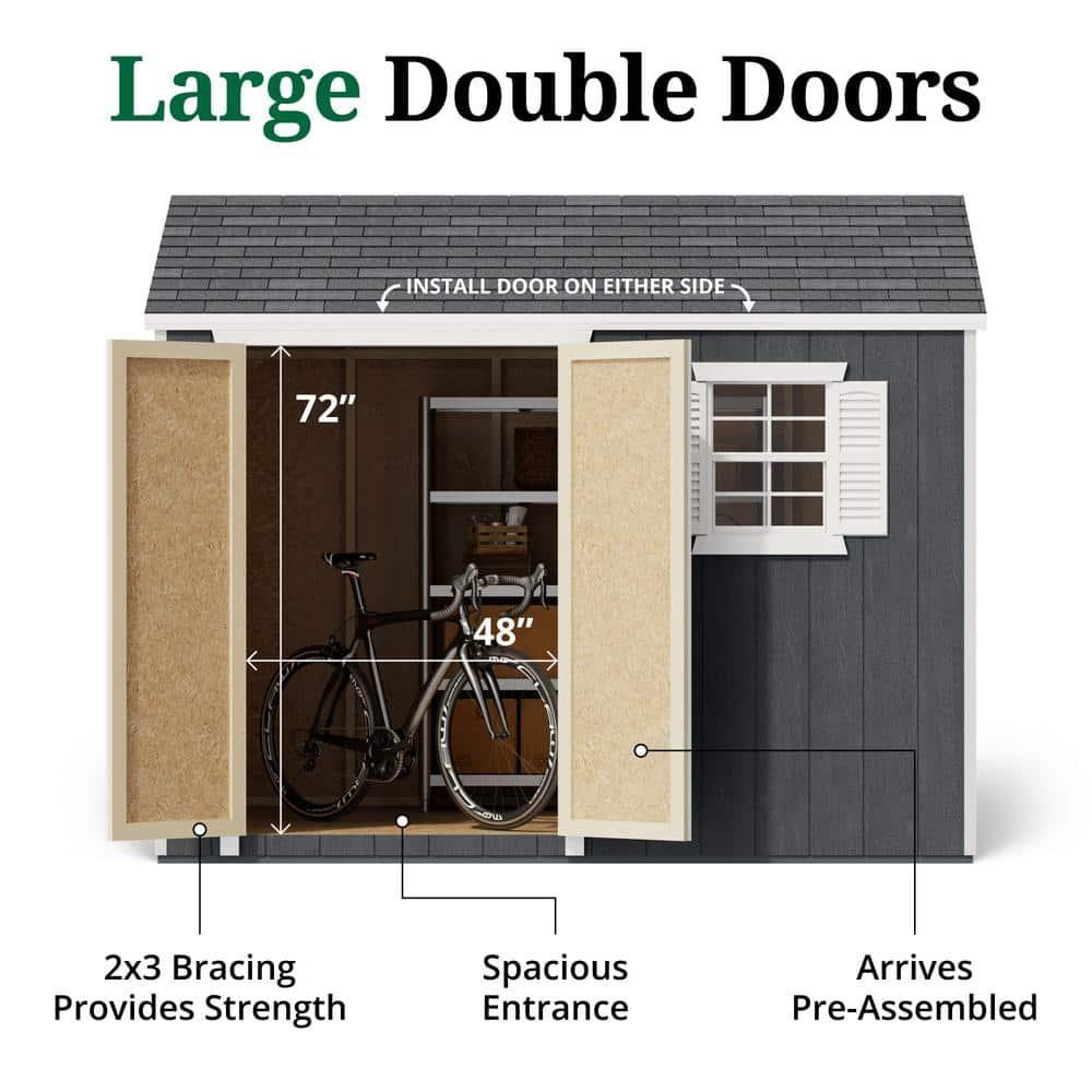 Value Workshop Outdoor Wood Storage Shed
