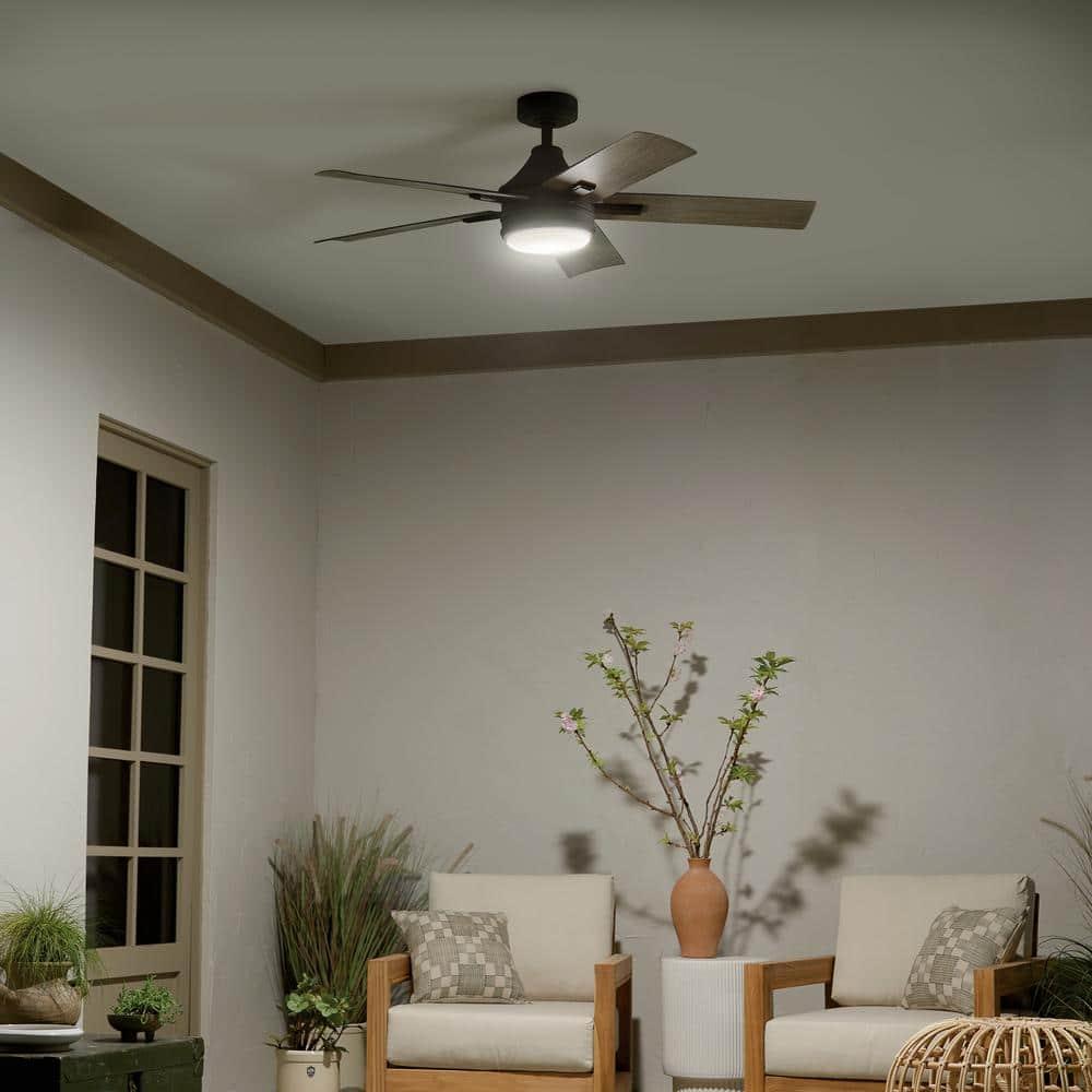 Latitude Run® 52'' Ceiling Fan with LED Lights