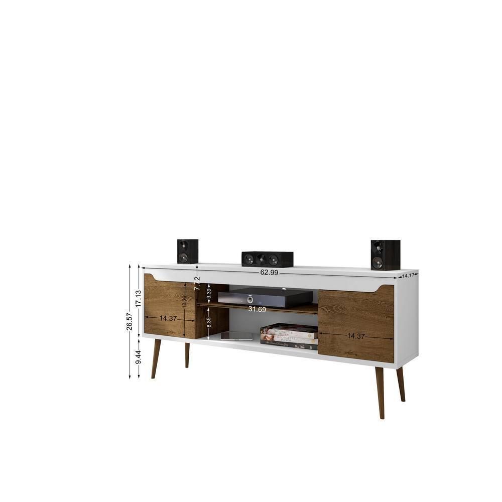 Bradley TV Stand for TVs up to 60" - Manhattan Comfort