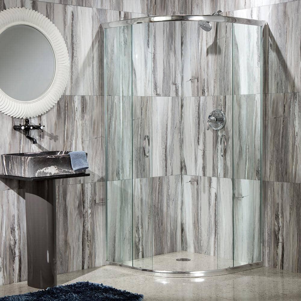 Palisade 25.6 in. x 14.8 in. Interlocking Vinyl Waterproof Wall Tiles