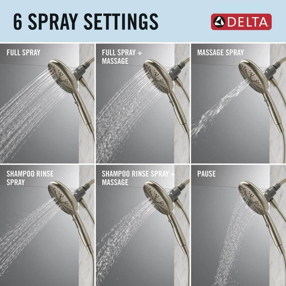 Nicoli 144749-HS Monitor 14 Series Tub and Shower with SureDock Hand Shower