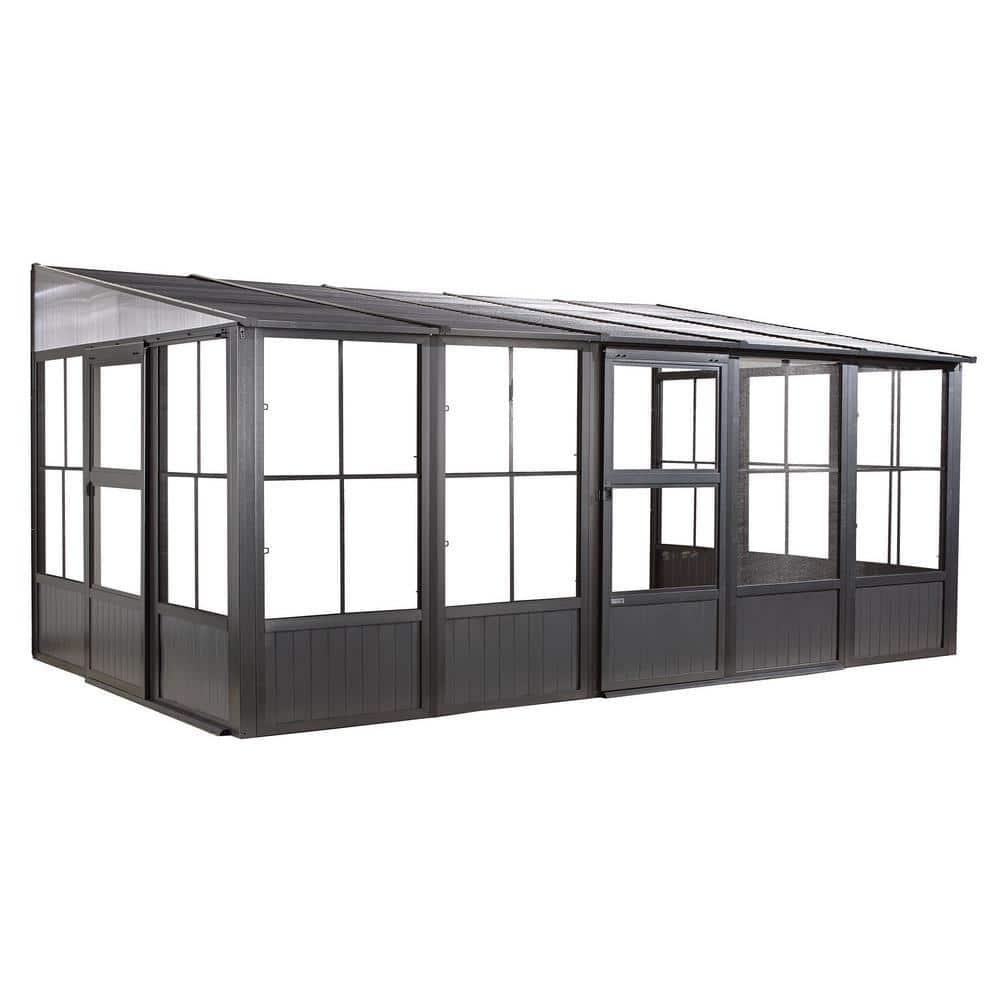 Sojag Charleston 16 Ft. W x 10 Ft. D Aluminum Patio Gazebo