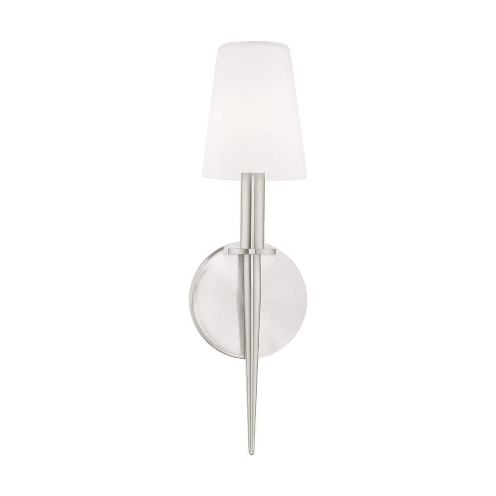 Livex Lighting Witten 1 - Light Wall Light in  Brushed Nickel