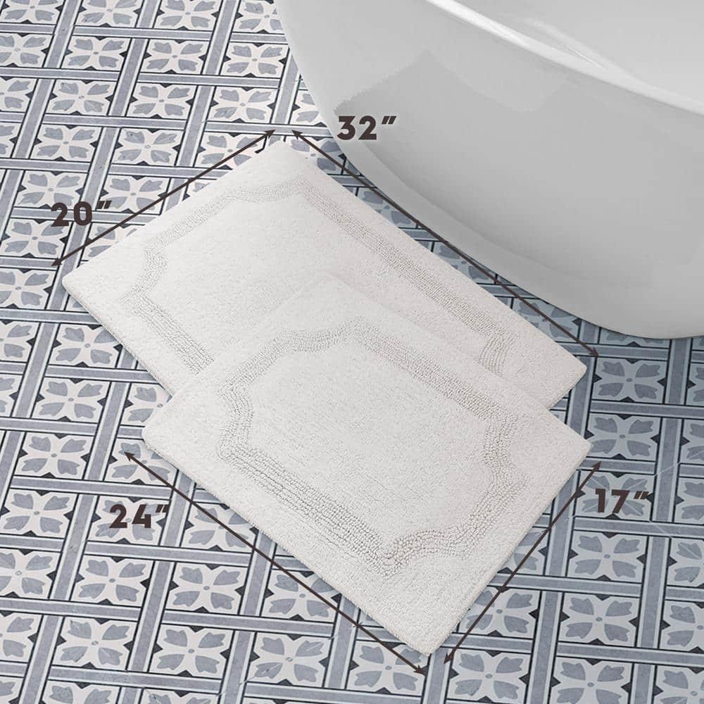 Laura Ashley Laura Ashley Reversible Cotton Bath Rug