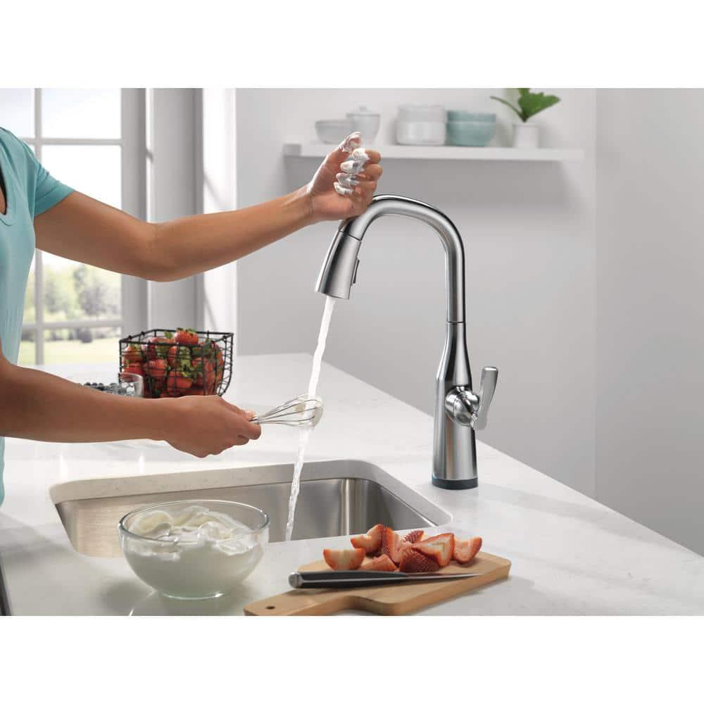 Stryke Pull Down Touch Bar Faucet with Touch2O Technology and With Accessories