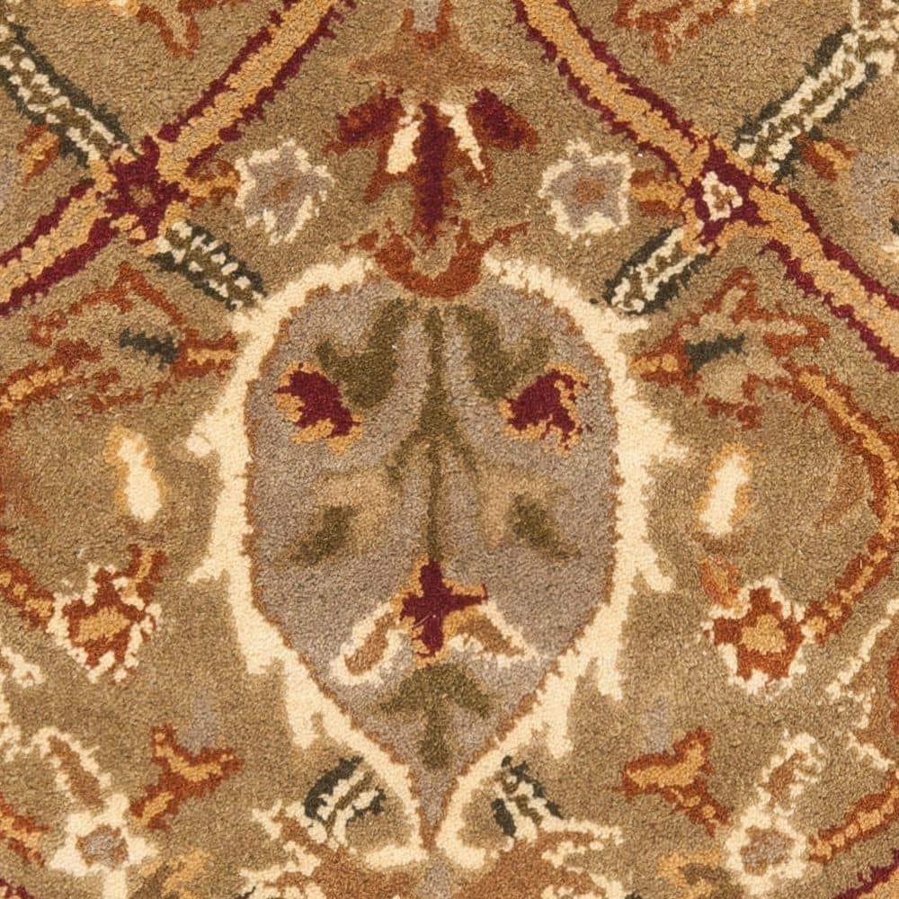 Persian Legend PL819 Hand Tufted Indoor Accent Rug - 2'6"x4' - Light Green/Beige - Safavieh
