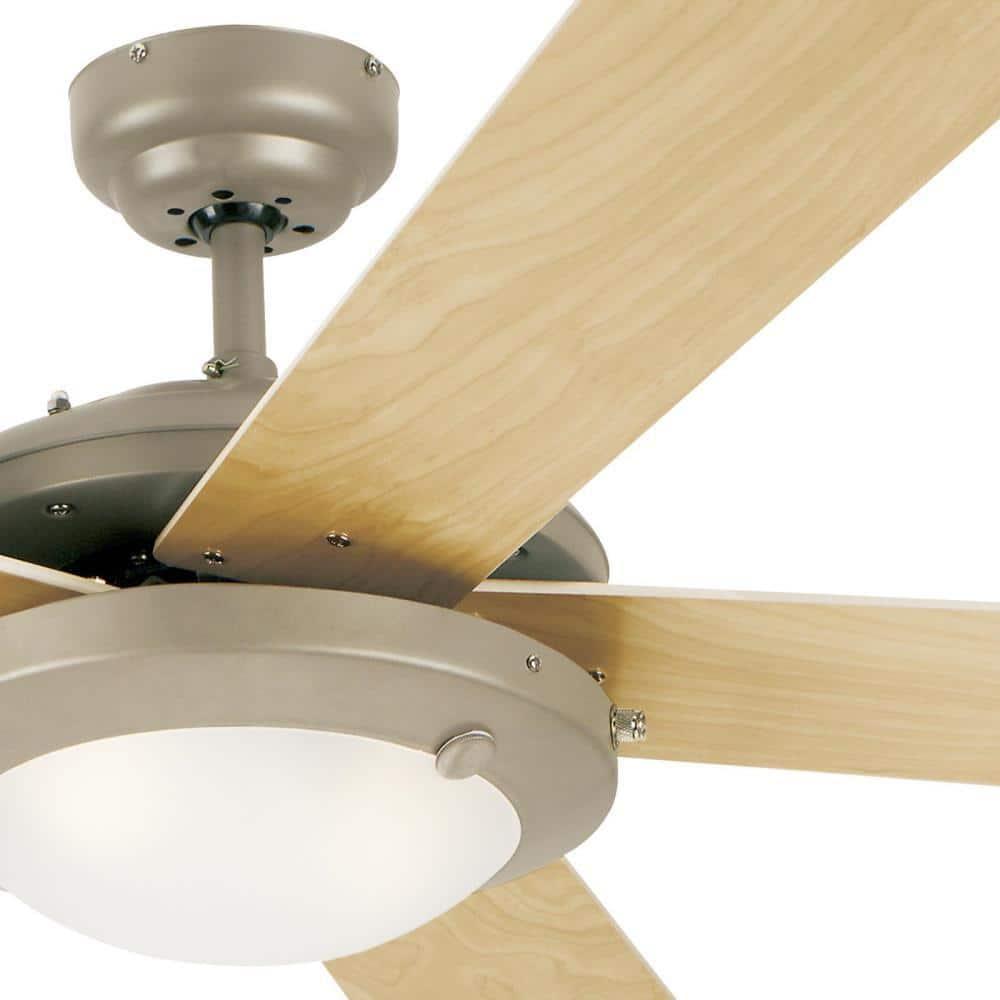 Westinghouse 7233600 Comet 52" 5 Blade Led Indoor Ceiling Fan - Grey