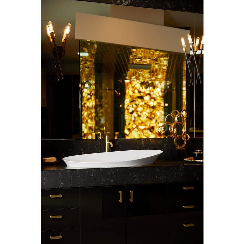 Veil® Trough Fireclay Specialty Vessel Bathroom Sink