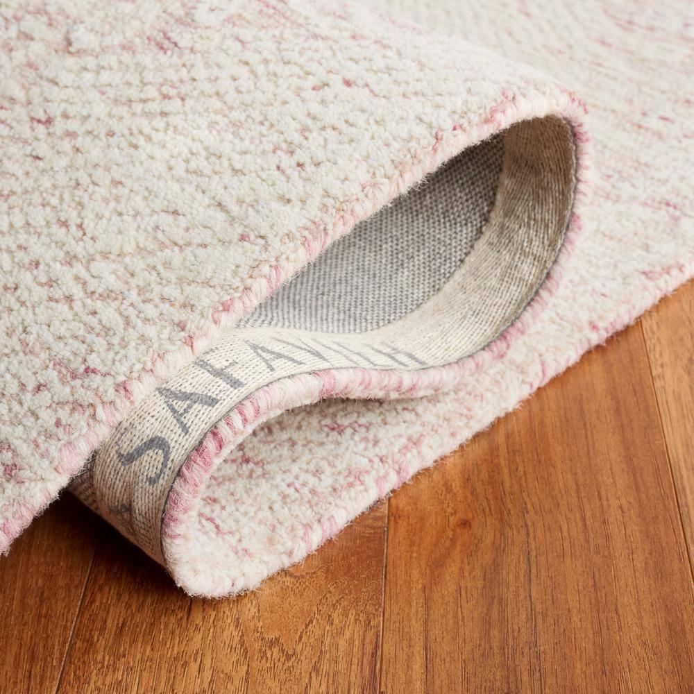 Ebony EBN105 Hand Tufted Indoor Area Rug - Pink/Ivory - 5'x8' - Safavieh