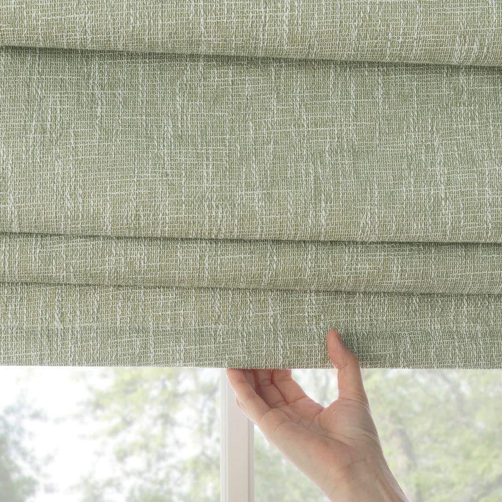 Pryer Textured 100% Blackout Cordless Roman Shade
