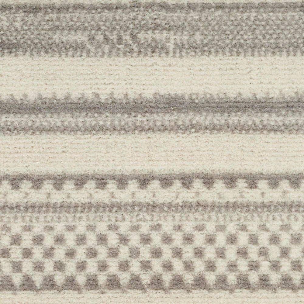 Nourison Grafix Abstract Striped Indoor Rug Ivory Grey 5'3" x 7'3"