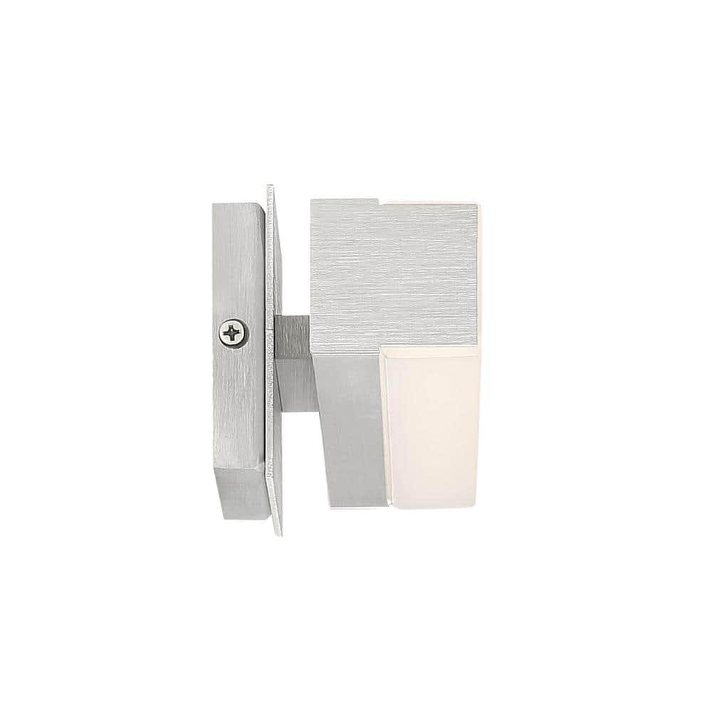dweLED Brink 1-Light Dimmable LED Brushed Aluminum Bath Bar & Reviews | Wayfair