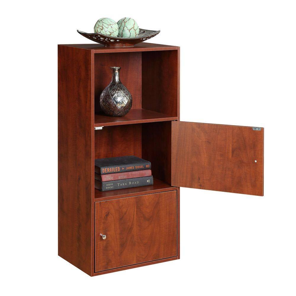 Xtra Storage 2 Door Cabinet with Shelf, Cherry