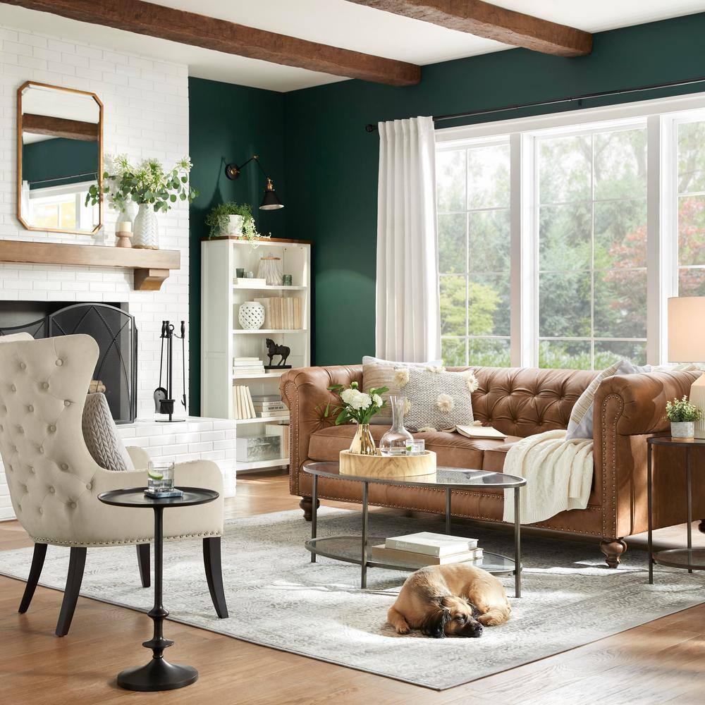 CosmoLiving by Cosmopolitan Ceramic Faux Marble White Decorative Jars with Gold accent