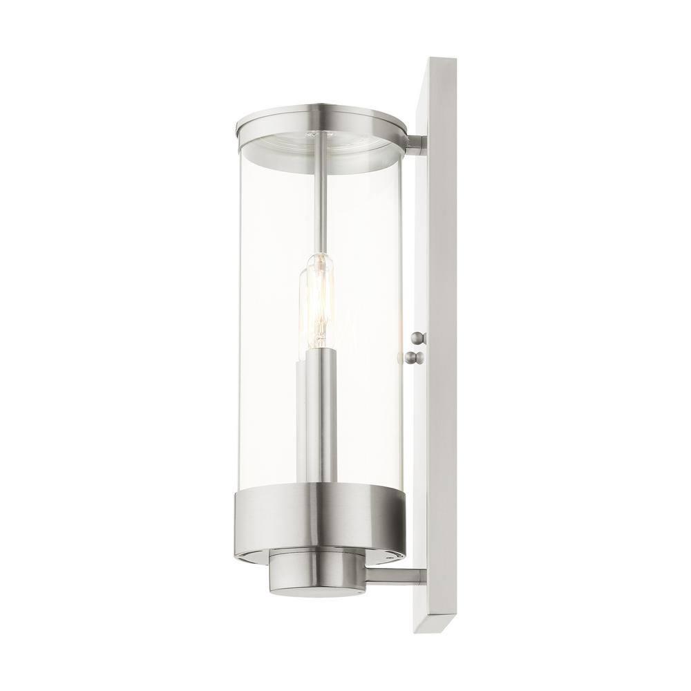 Livex Lighting Hillcrest 2 - Light Wall Light in  Brushed Nickel