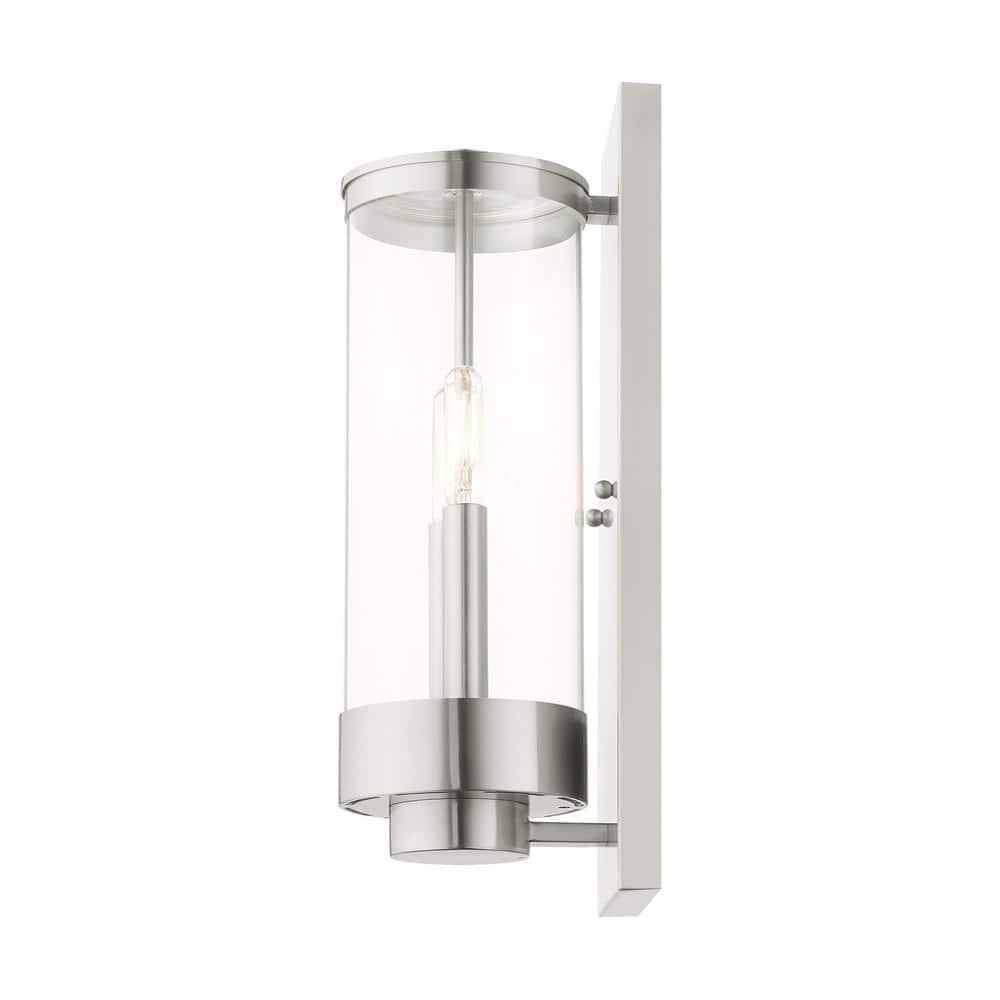 Livex Lighting Hillcrest 2 - Light Wall Light in  Brushed Nickel