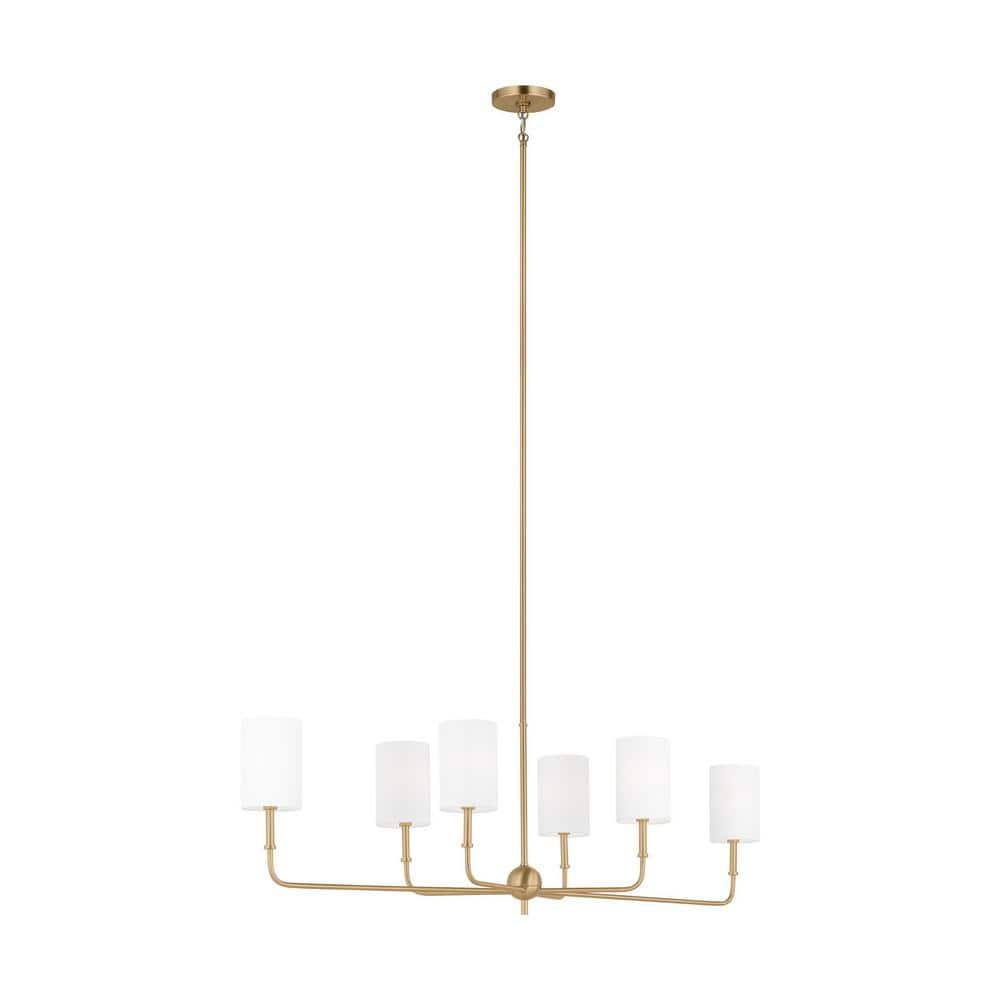 Legrand Linear Chandelier - Brass / 44"W