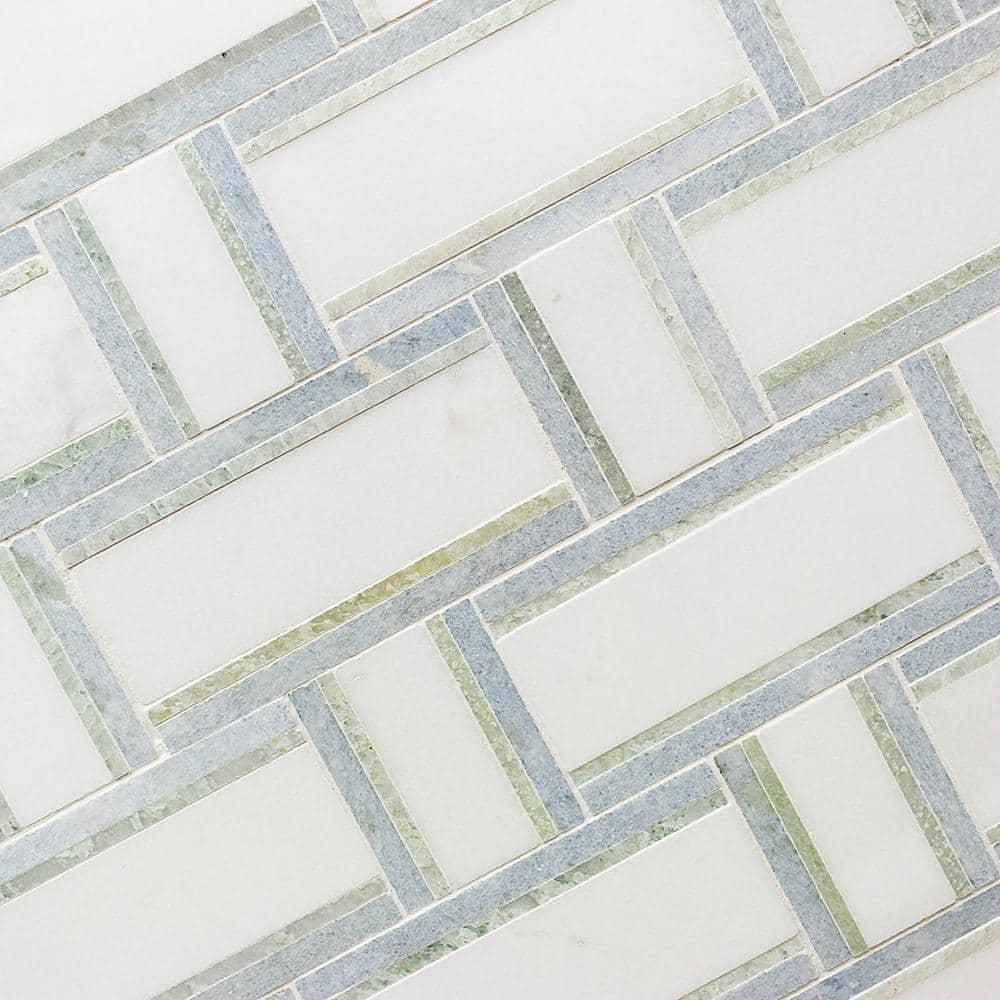 Bond Tile Mingle Natural Stone Mosaic Sheet Wall & Floor Tile