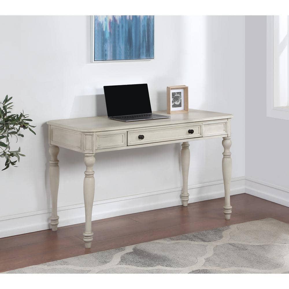 Country Meadows 48" Engineered Wood Desk Antique White