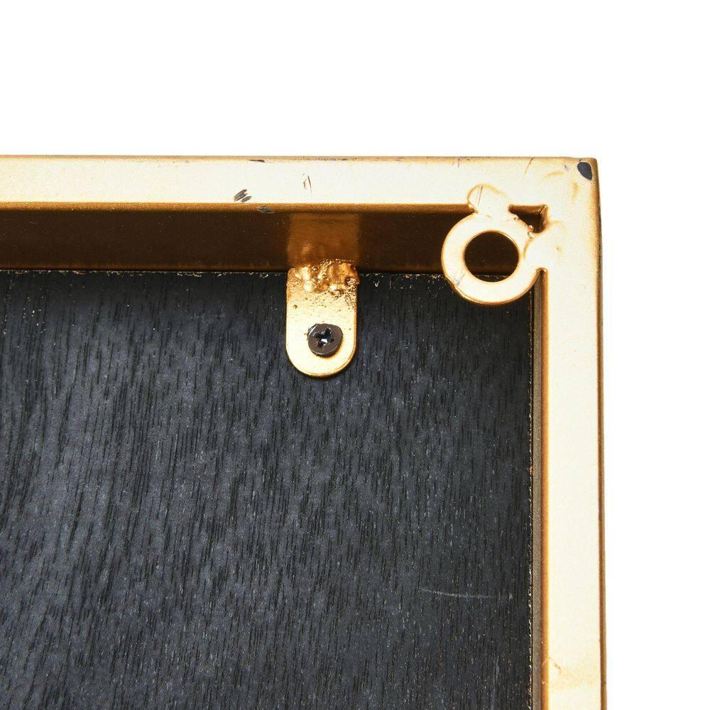 Gold Framed Beige and Cream Abstract Print Wall Art