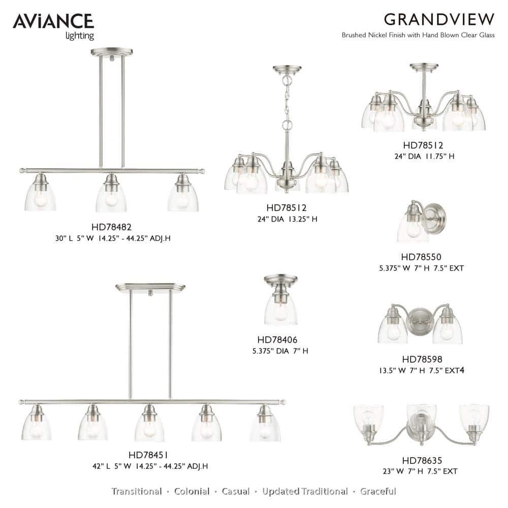 Livex Lighting Montgomery 2 - Light Vanity in  Brushed Nickel