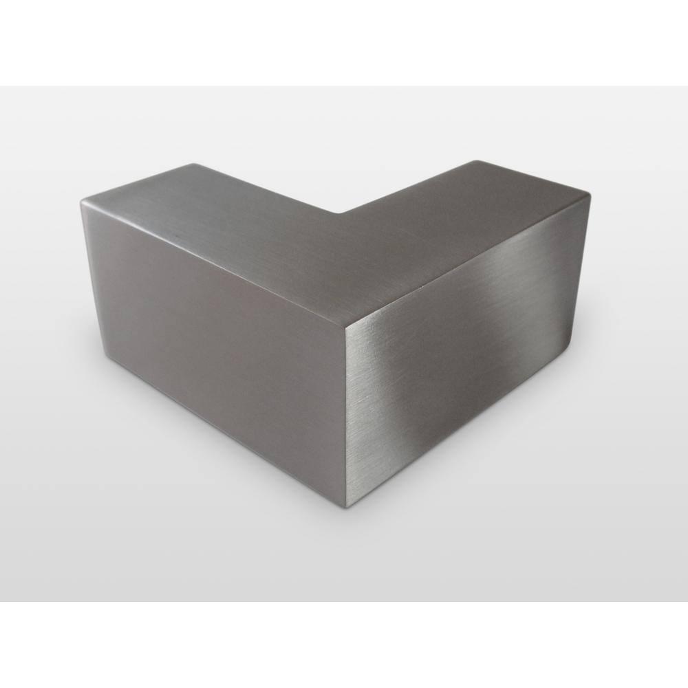 37 in. x 32 in. x 78 in. 90-Degree Wall Hinged Fully Frameless Glass Shower Enclosure