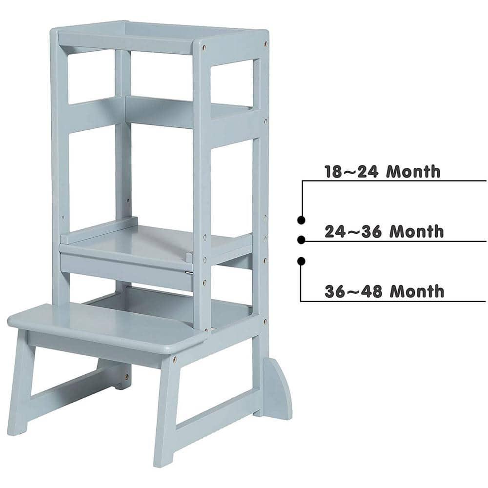SDADI White 2 - Step Stool